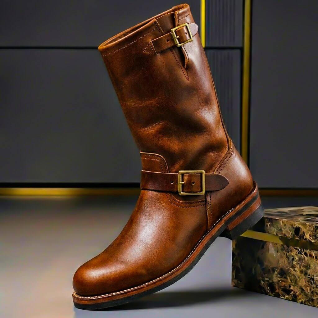 Quade - Vintage Leather Ankle Boots