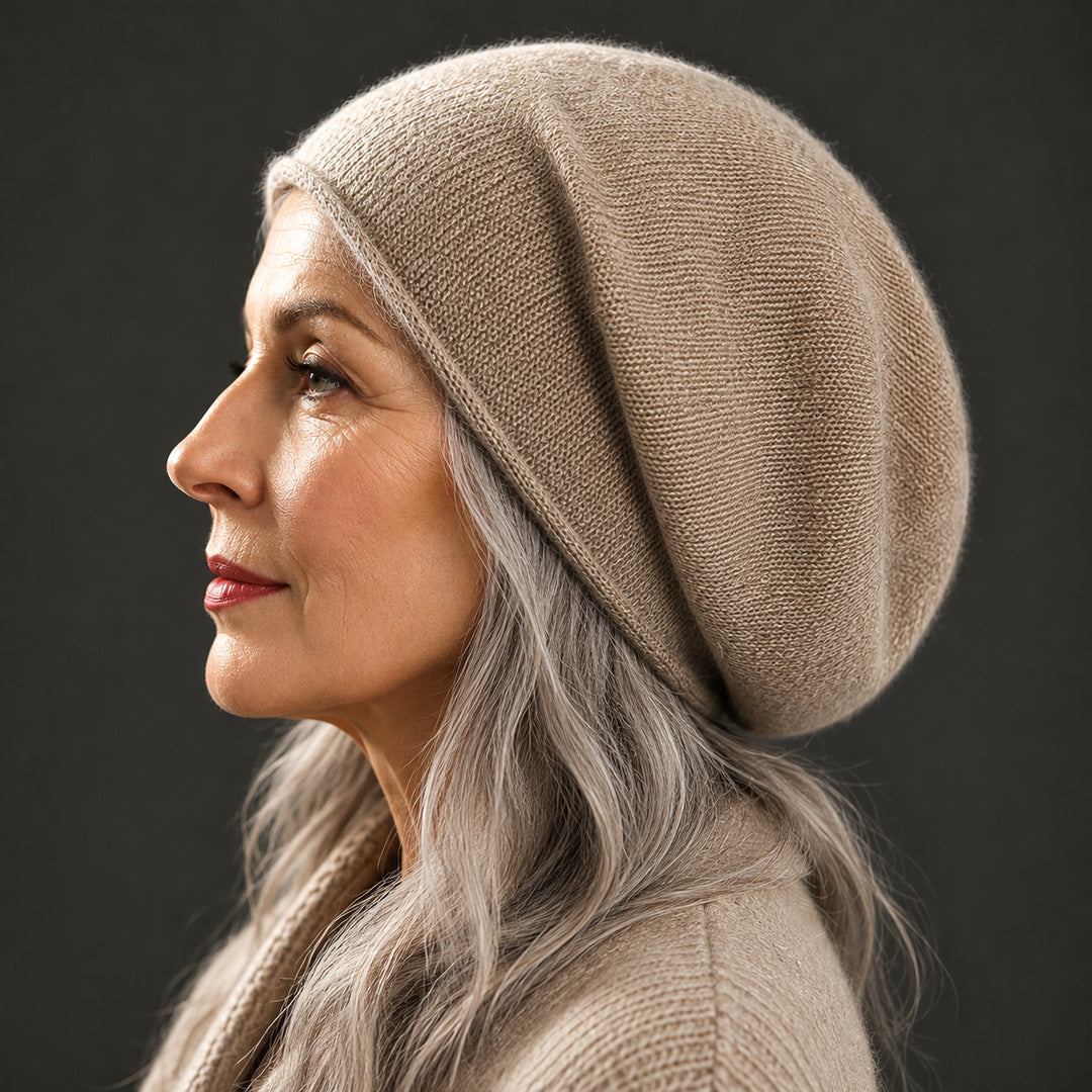 Leloni - Comfortable Cashmere Beanie