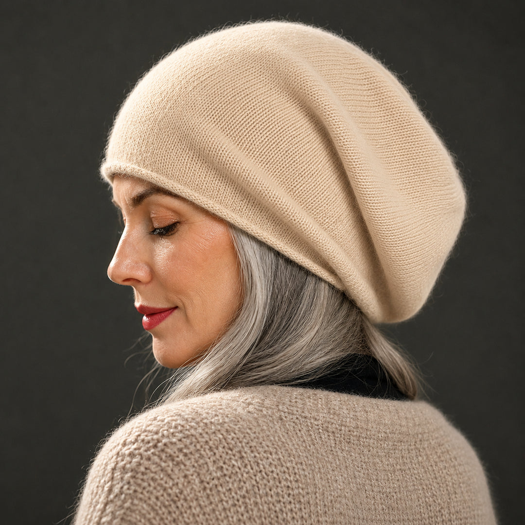 Leloni - Comfortable Cashmere Beanie