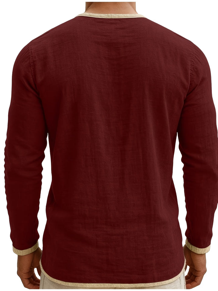 Alper - Long Sleeve Polo Shirt