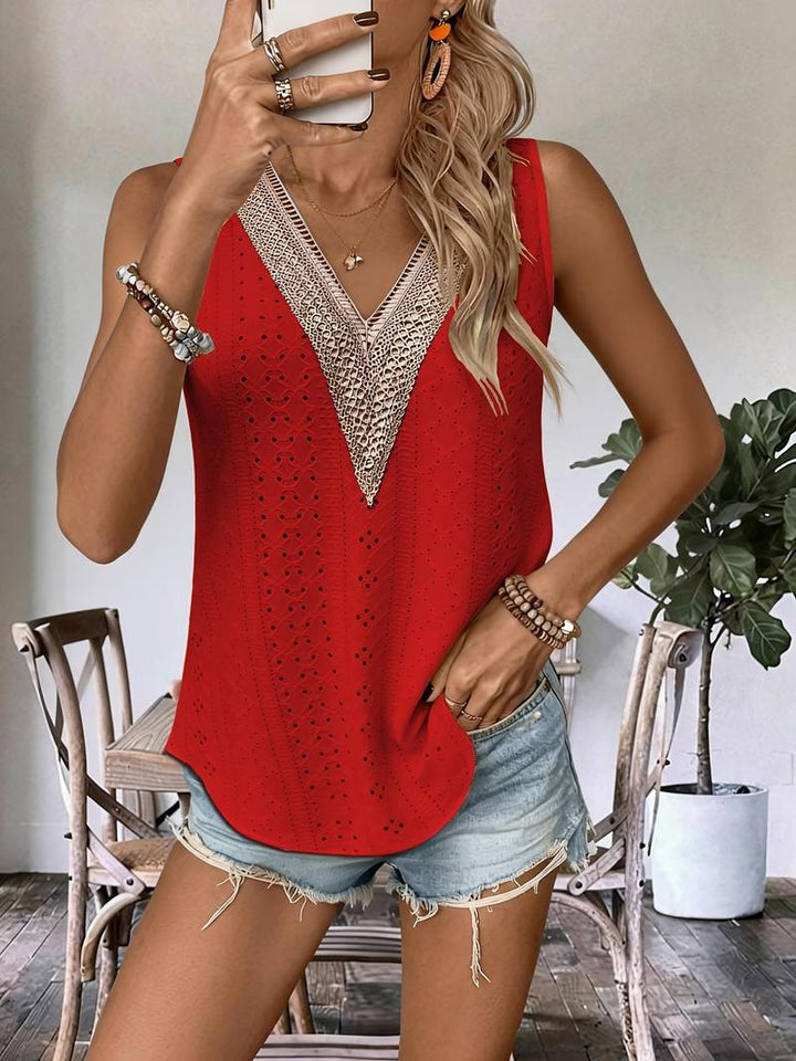 Lavinia - Casual Sleeveless Summer Top