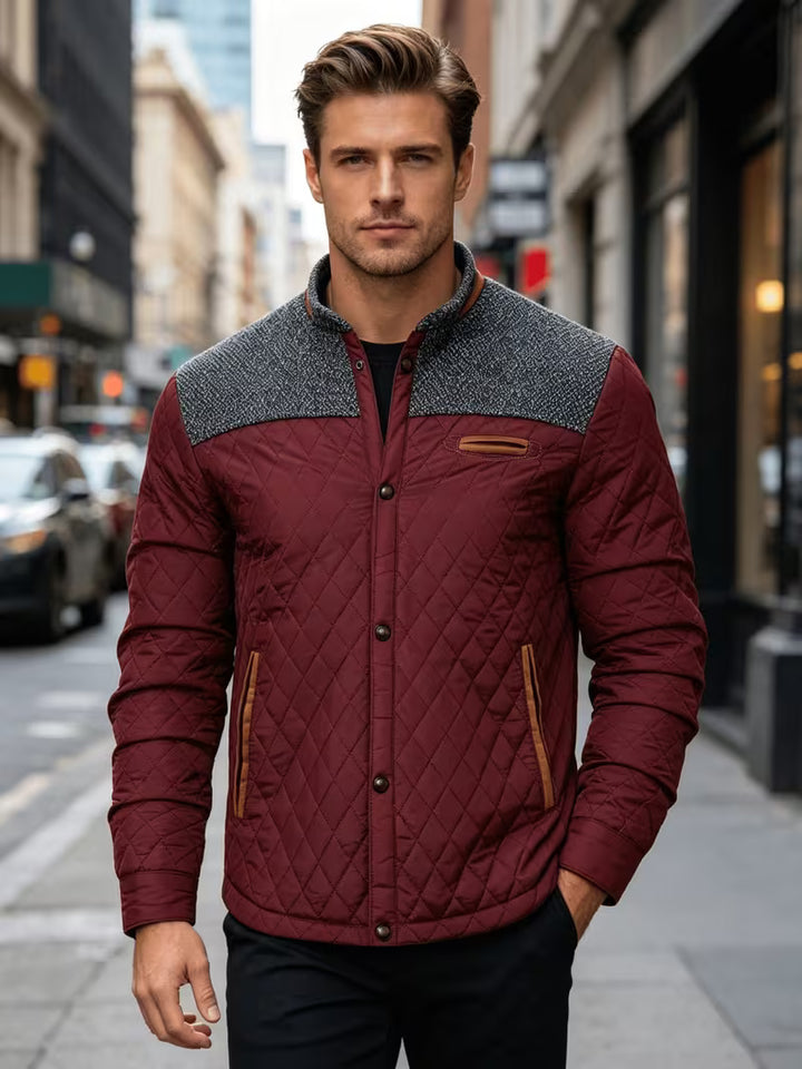 Stetson - Diamond Patchwork Puffer Jacket