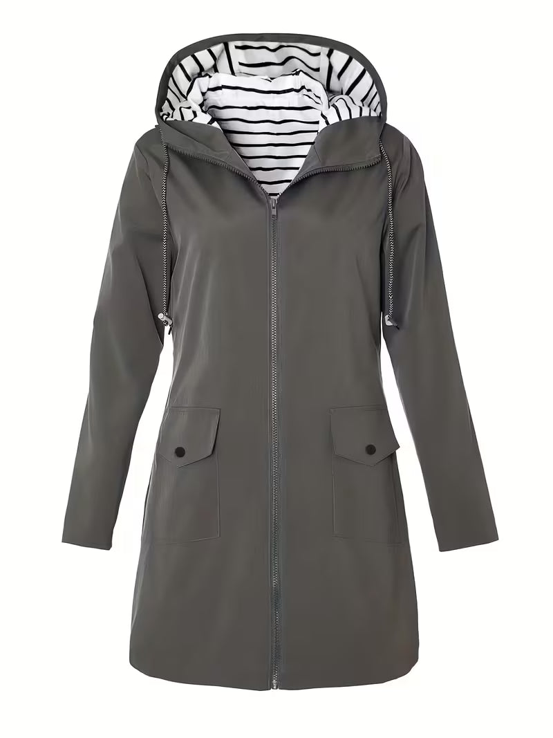 Rinola - Hooded Jacket With Pockets