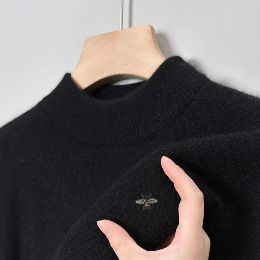 Slaven - Knitted Mock Neck Sweater
