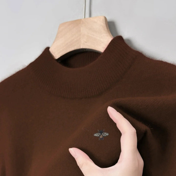 Slaven - Knitted Mock Neck Sweater