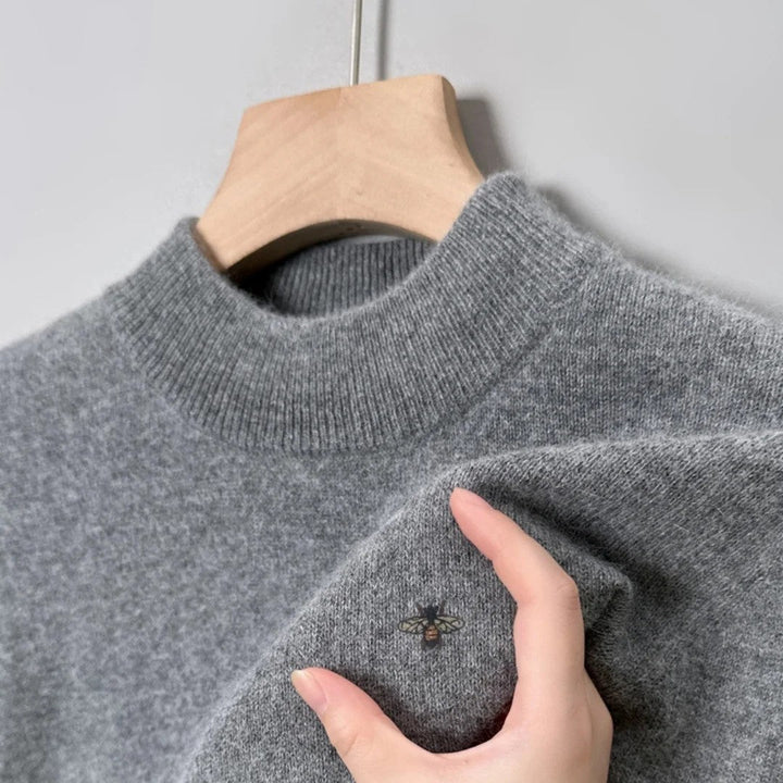 Slaven - Knitted Mock Neck Sweater