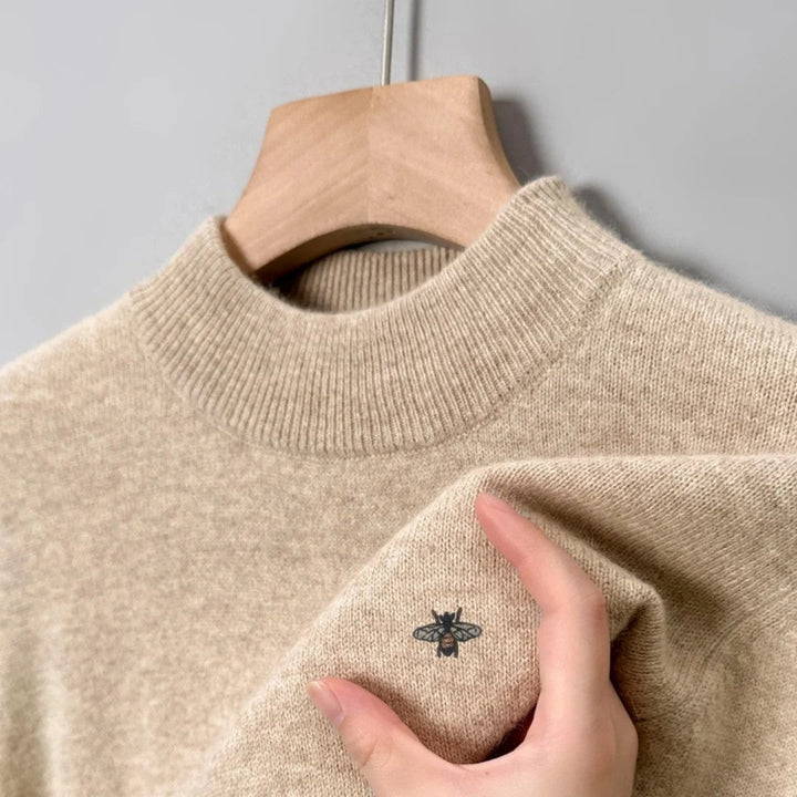 Slaven - Knitted Mock Neck Sweater