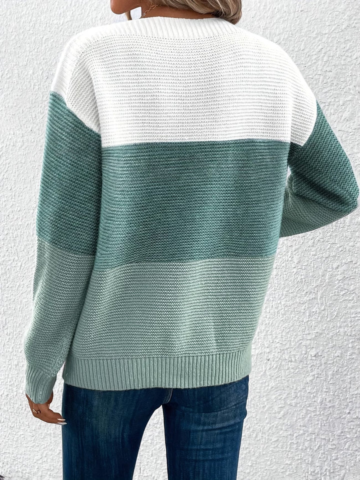 Faria - Elegant Long Sleeve Sweater