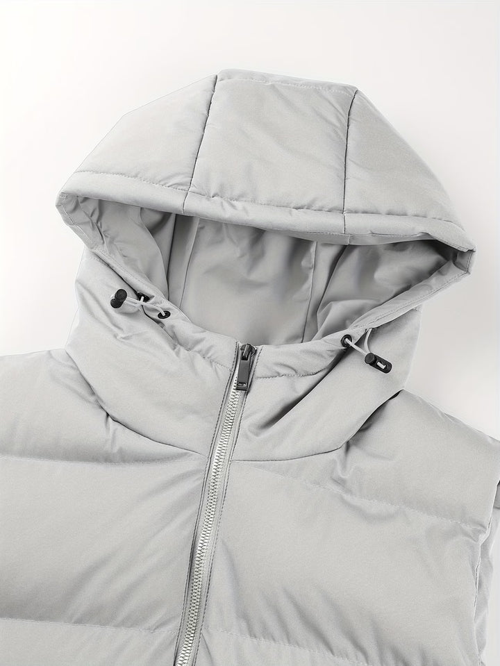 Eliott - Sleeveless Vest With Zippered Pockets