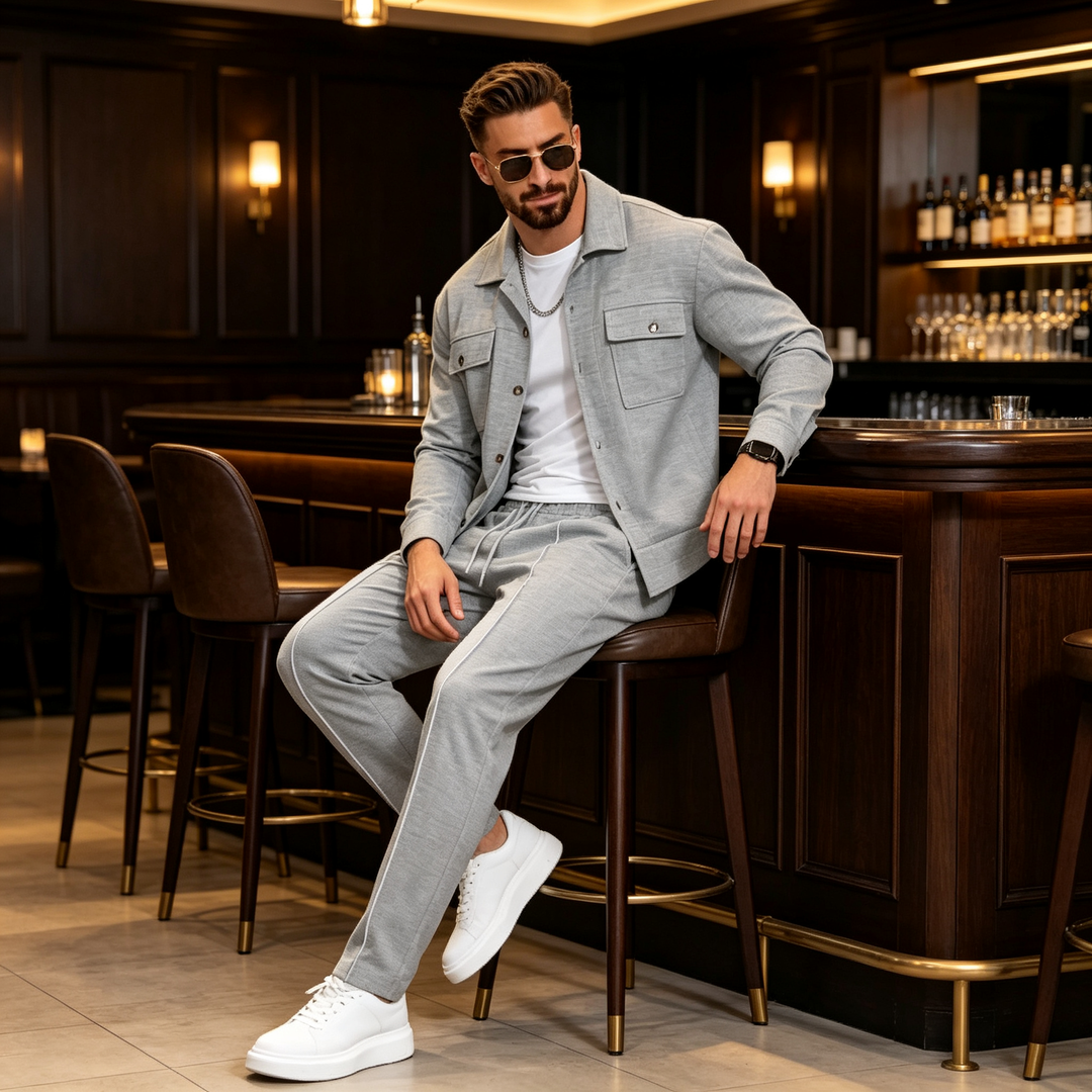 Gustave - Long Sleeve Shirt and Pants Set