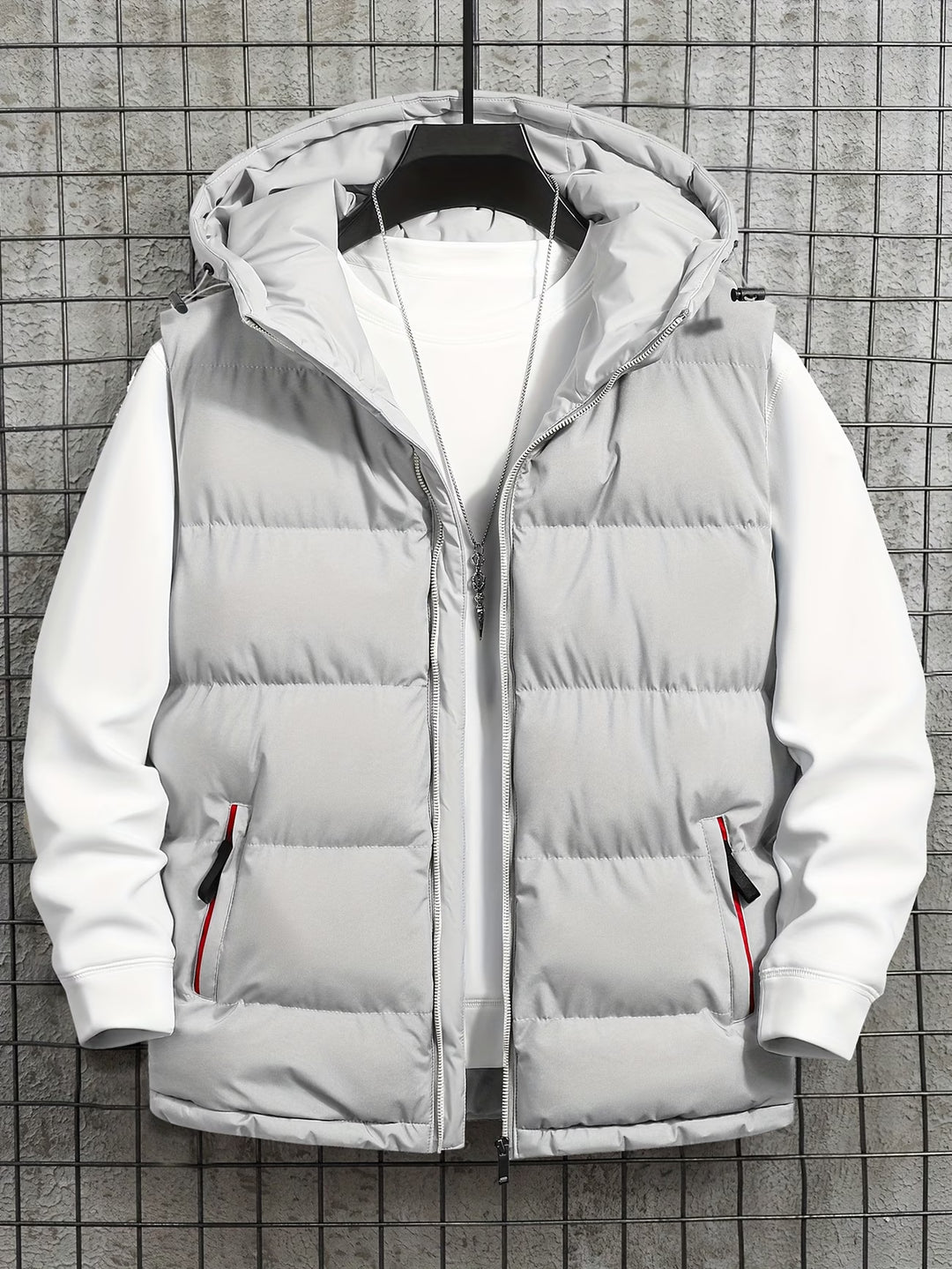 Eliott - Sleeveless Vest With Zippered Pockets