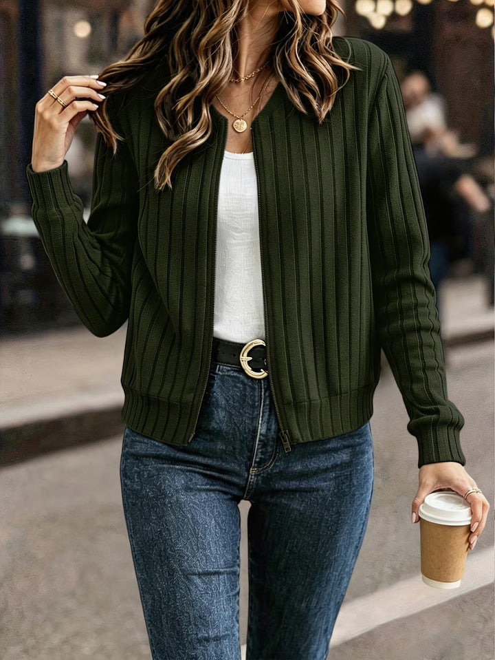 Nalia - Lone Sleeve Knitted Jacket