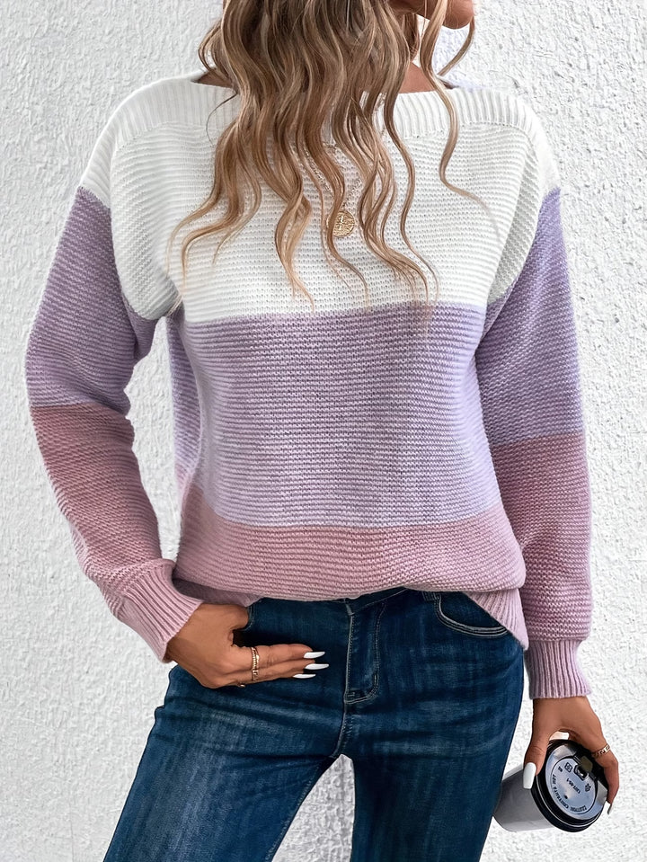 Faria - Elegant Long Sleeve Sweater