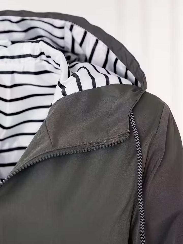 Rinola - Hooded Jacket With Pockets