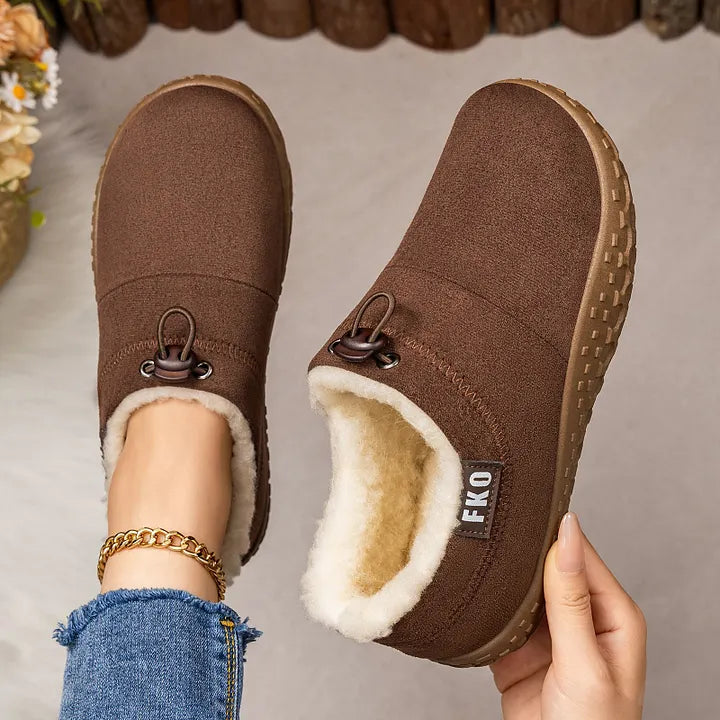 Kamira - Comfortable Faux Fur Shoes