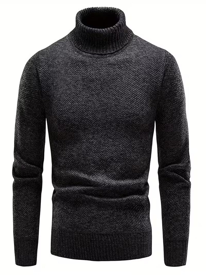 Wessam - Elegant Turtleneck Knitted Sweater