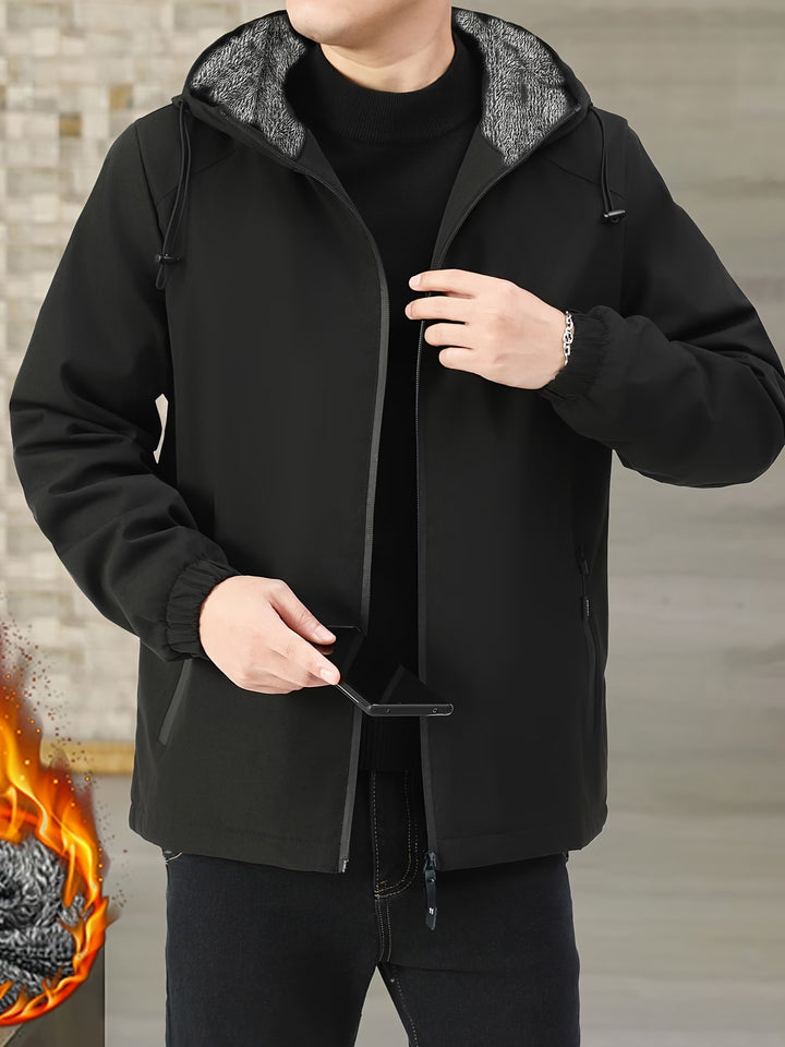 Oumar - Long Sleeve Zip-Up Jacket