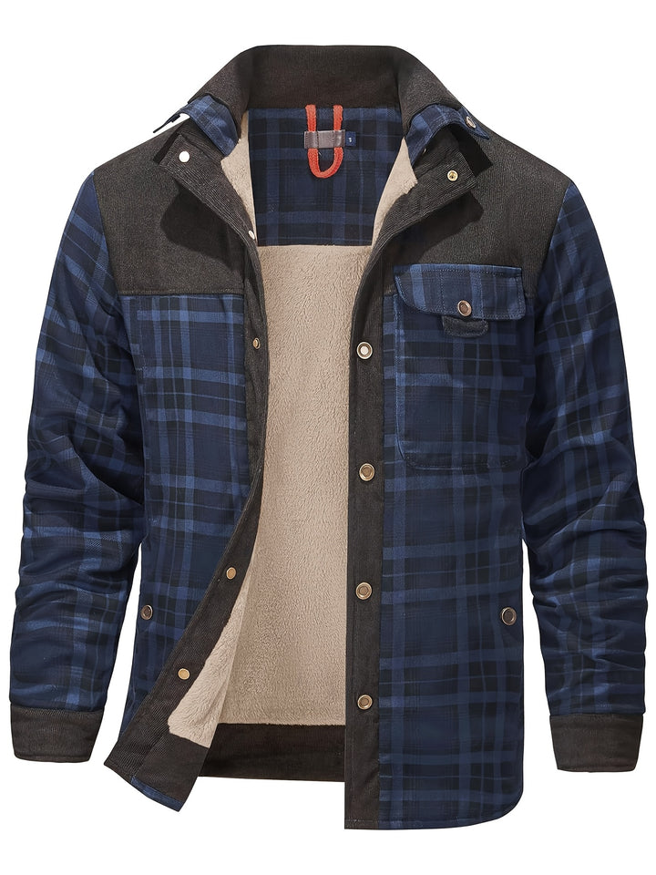 Dalmas - Casual Winter Plaid Jacket