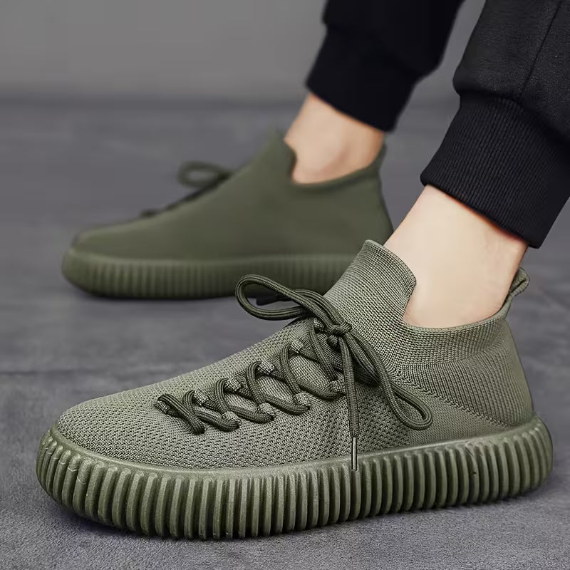 Malazam - Soft Mesh Sock-Style Sneakers