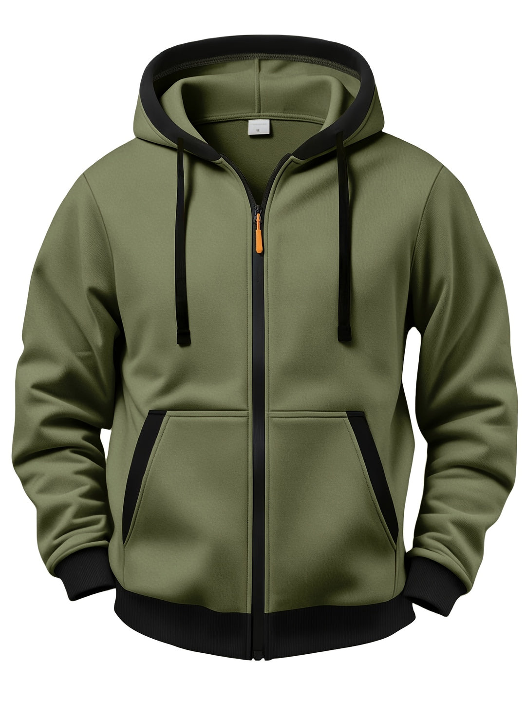 Mussoline - Casual Long Sleeve Winter Hooded With Zipper