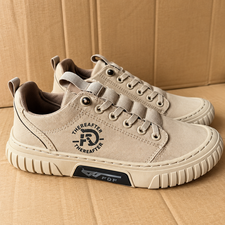 Rahal - Lace Up Suede Sneakers
