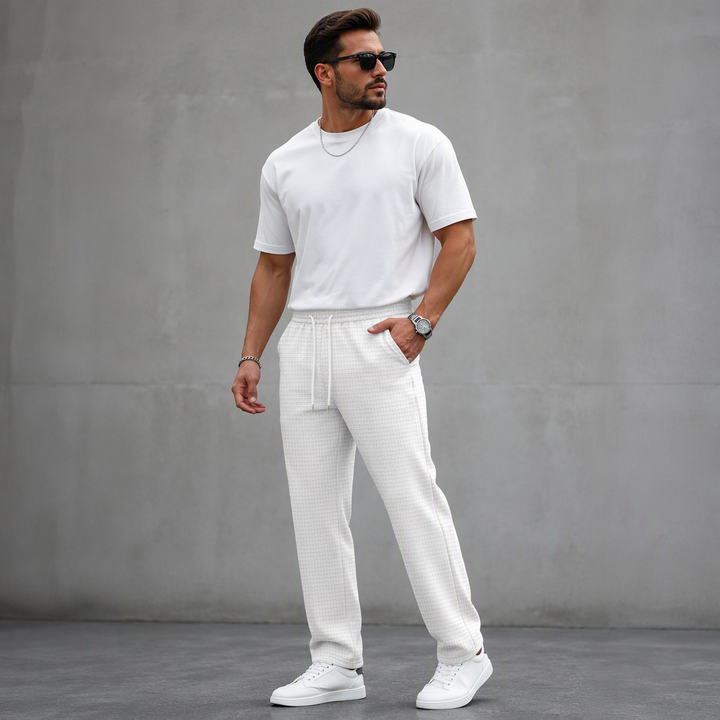 Aymeric - Knitted Waffle Trouser
