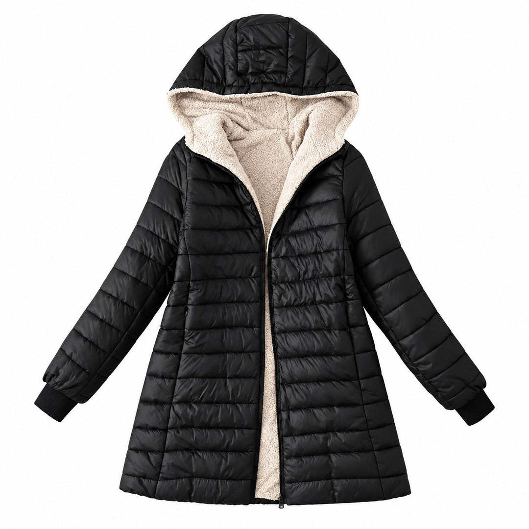 Mercy - Lined Winter Coat With Hoodie