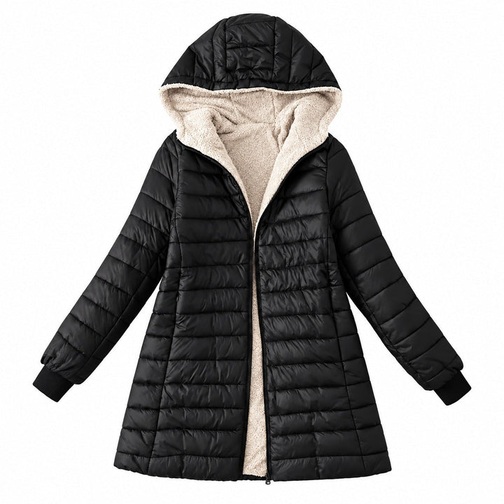 Mercy - Lined Winter Coat With Hoodie