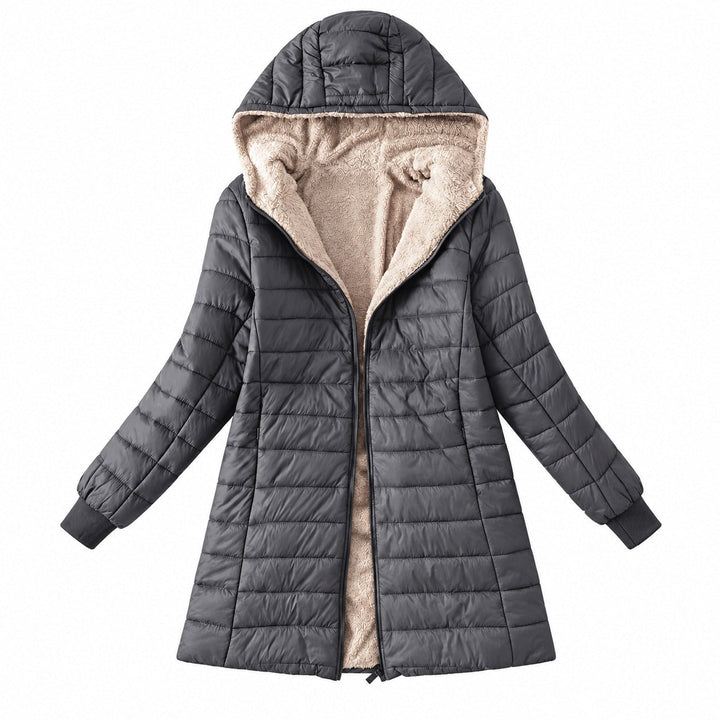 Mercy - Lined Winter Coat With Hoodie