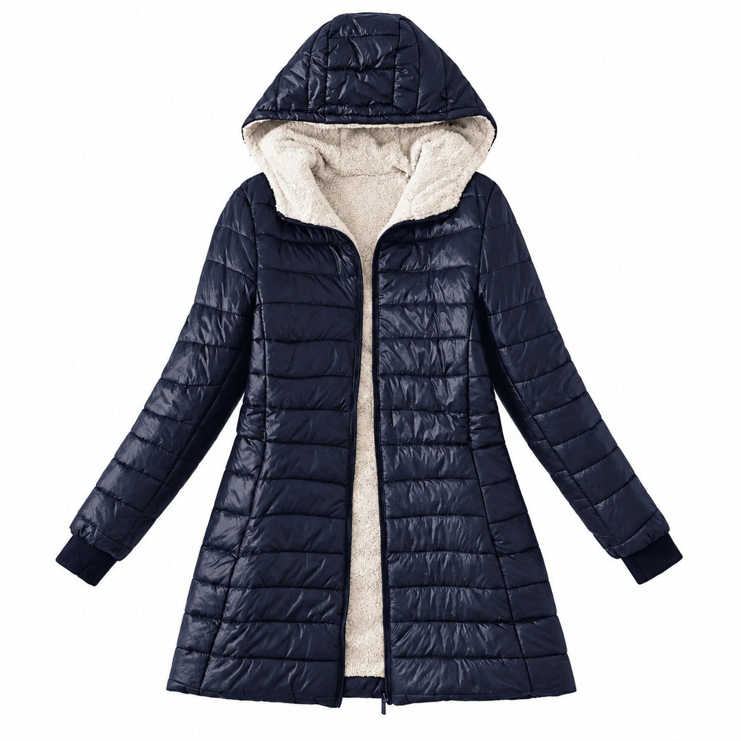 Mercy - Lined Winter Coat With Hoodie