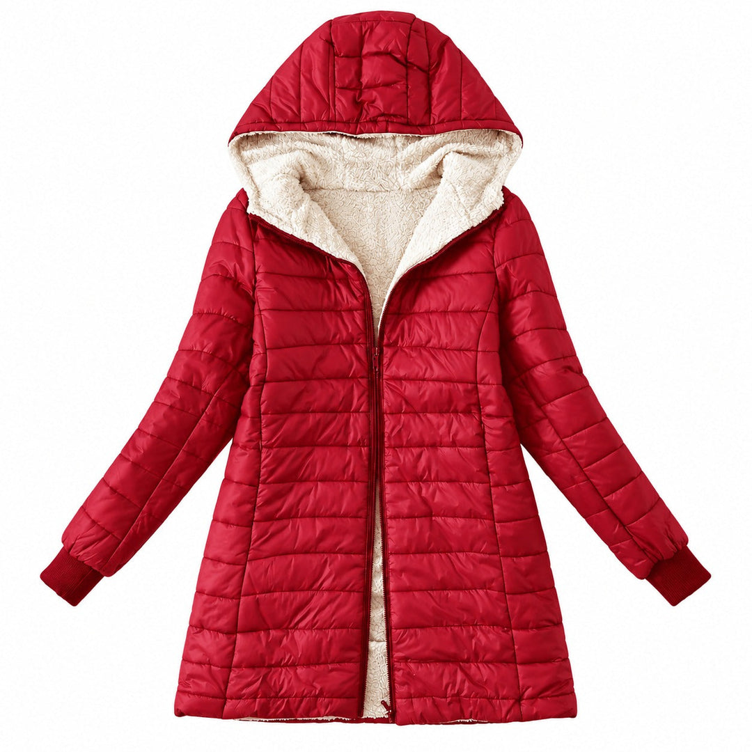 Mercy - Lined Winter Coat With Hoodie