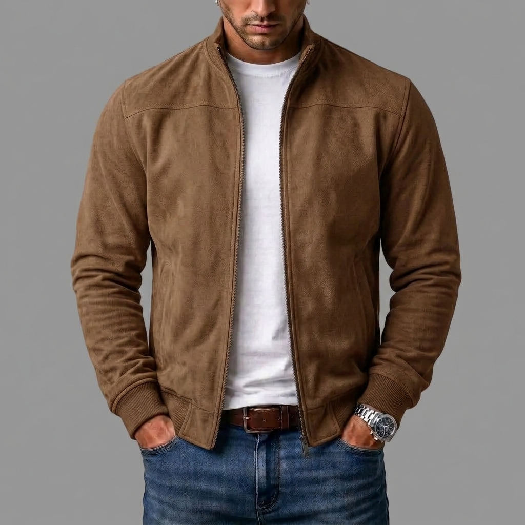 Kerral - Elegant Suede Jacket