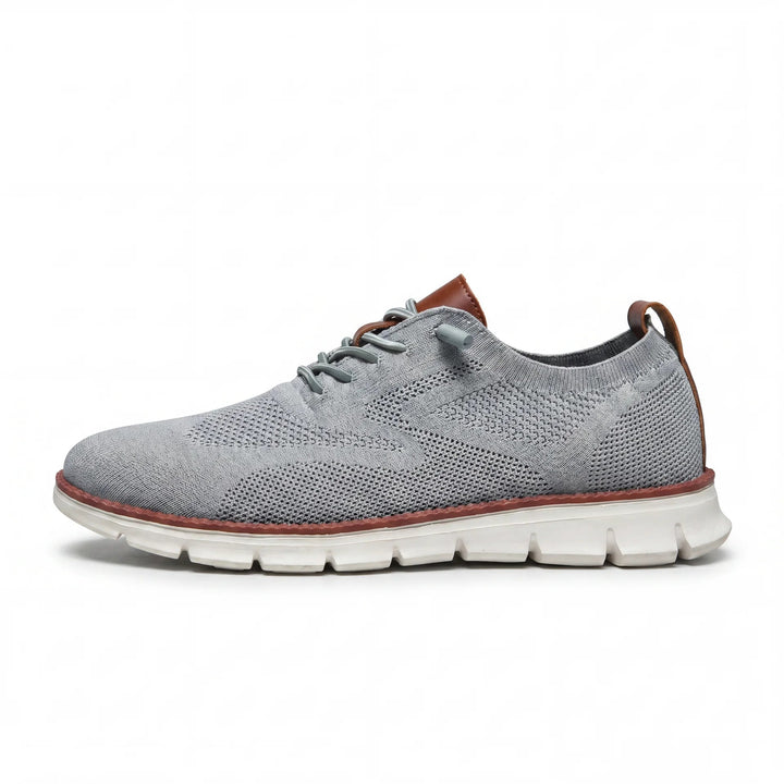 Muhittin - Sneakers With Knit Upper and Lace-Up Closure