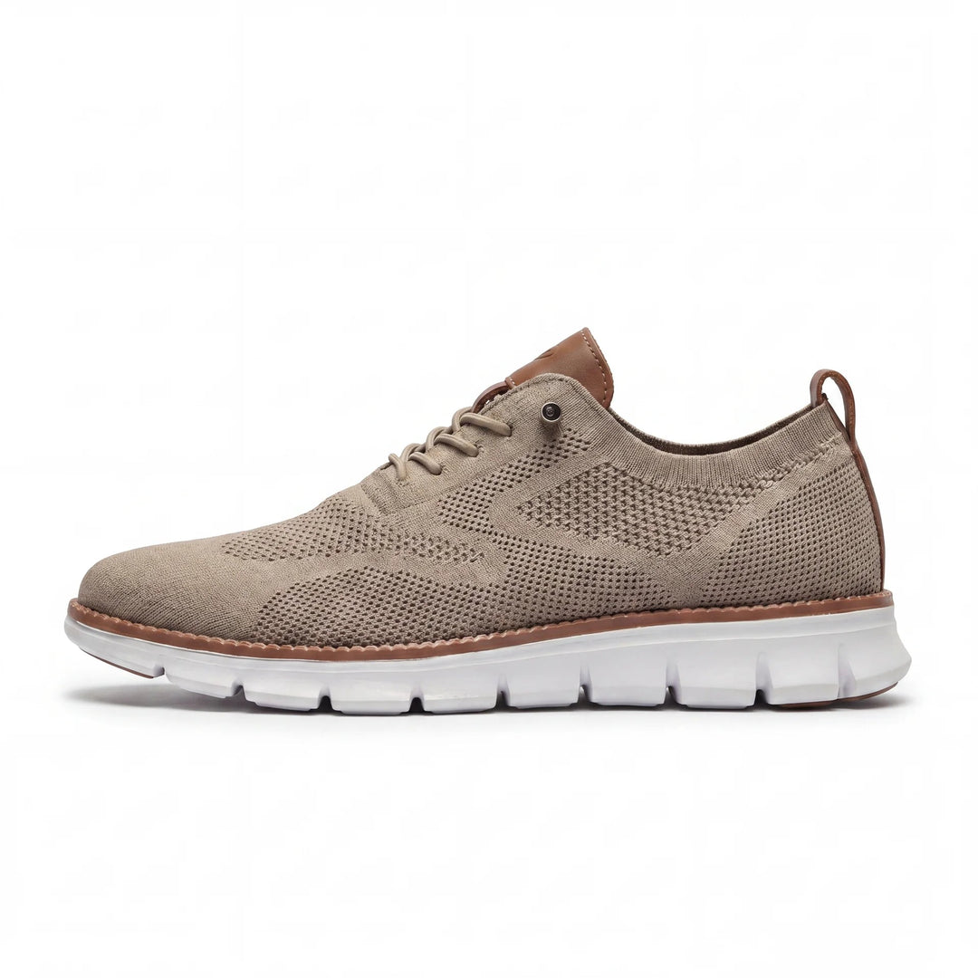 Muhittin - Sneakers With Knit Upper and Lace-Up Closure