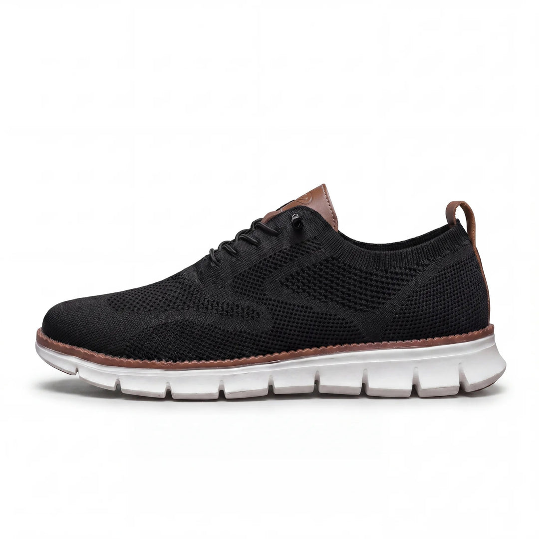 Muhittin - Sneakers With Knit Upper and Lace-Up Closure