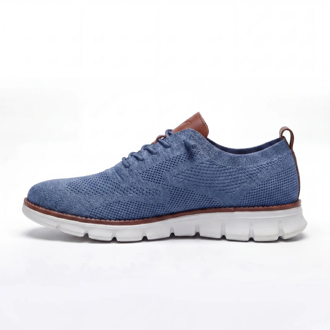 Muhittin - Sneakers With Knit Upper and Lace-Up Closure