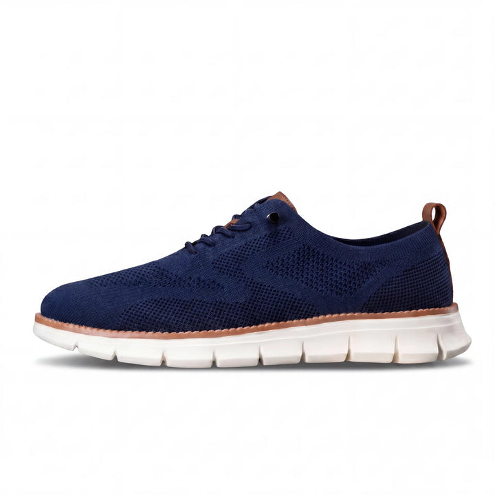 Muhittin - Sneakers With Knit Upper and Lace-Up Closure