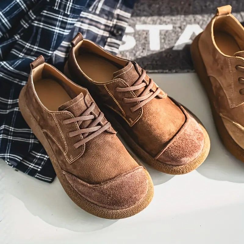Malan - Orthopedic Leather Shoes