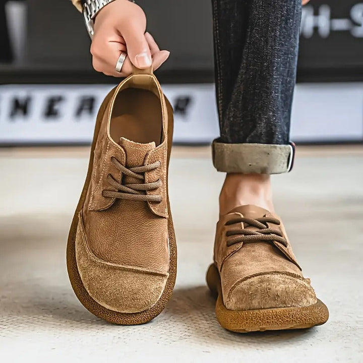 Malan - Orthopedic Leather Shoes