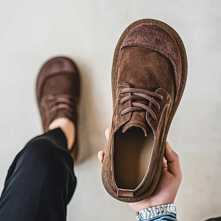Malan - Orthopedic Leather Shoes