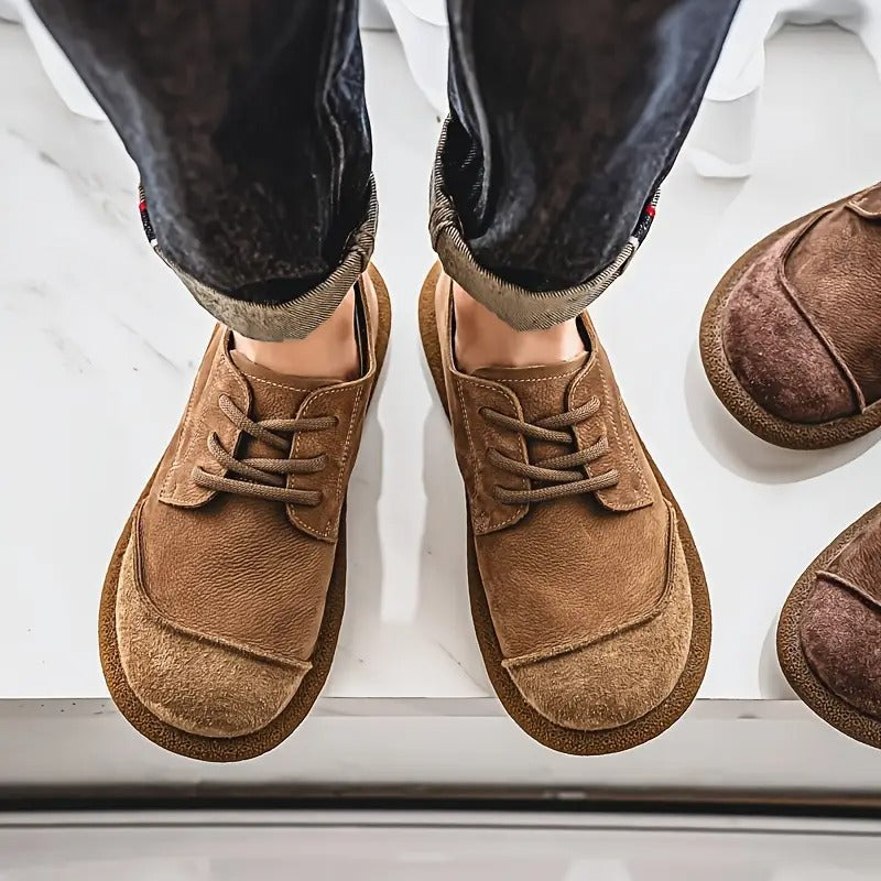 Malan - Orthopedic Leather Shoes
