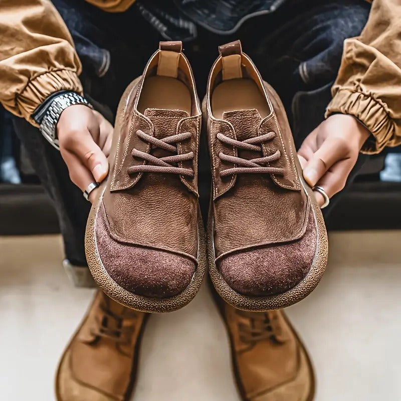 Malan - Orthopedic Leather Shoes