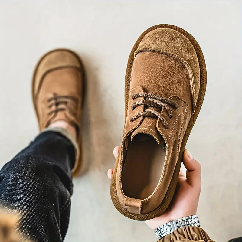Malan - Orthopedic Leather Shoes
