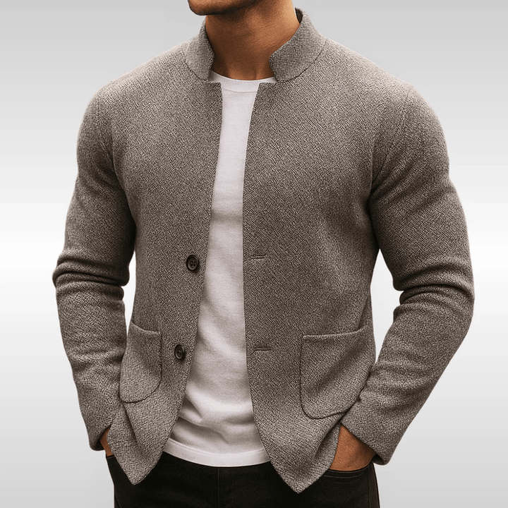 Sverker - Textured Knit Vest
