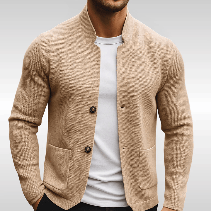 Sverker - Textured Knit Vest
