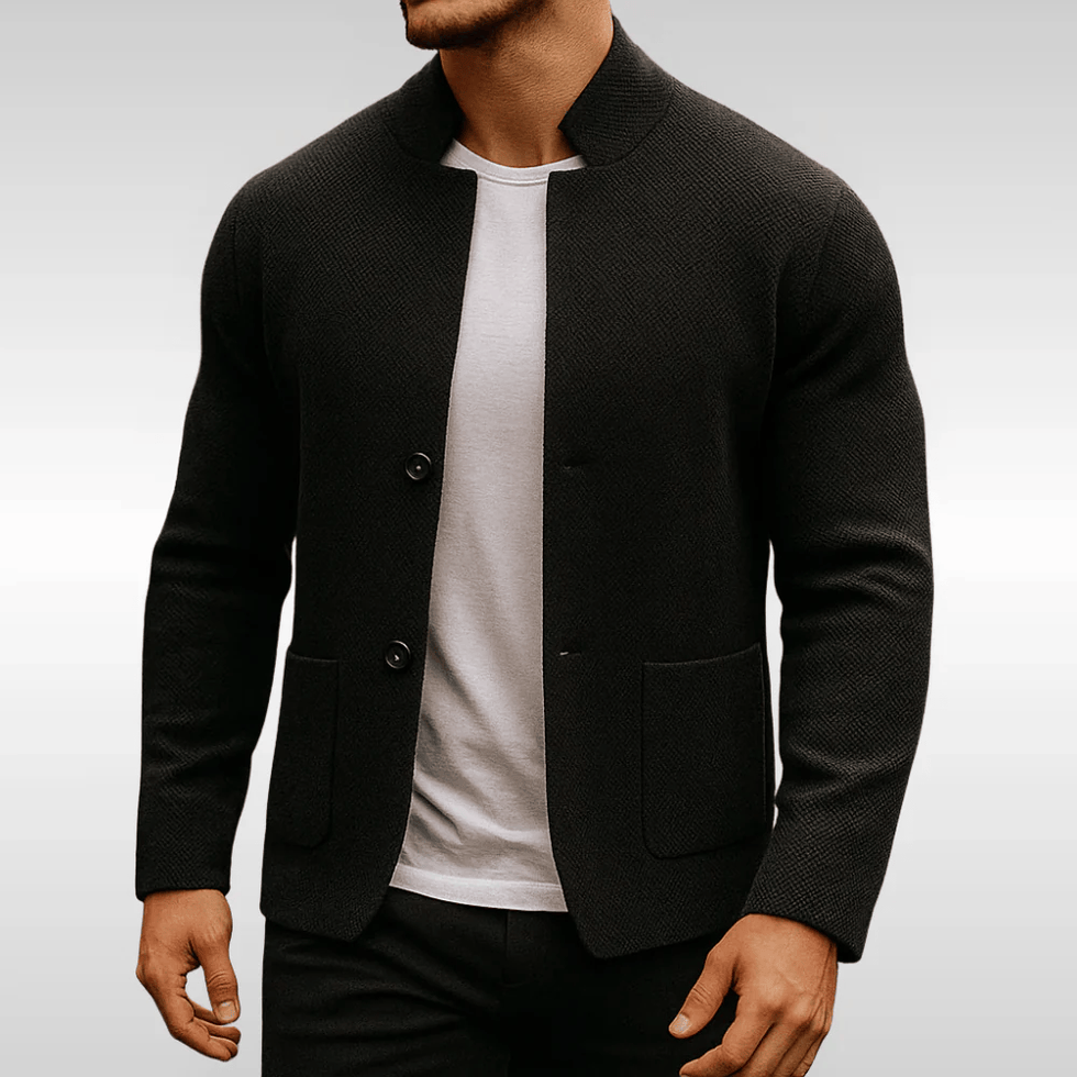 Sverker - Textured Knit Vest