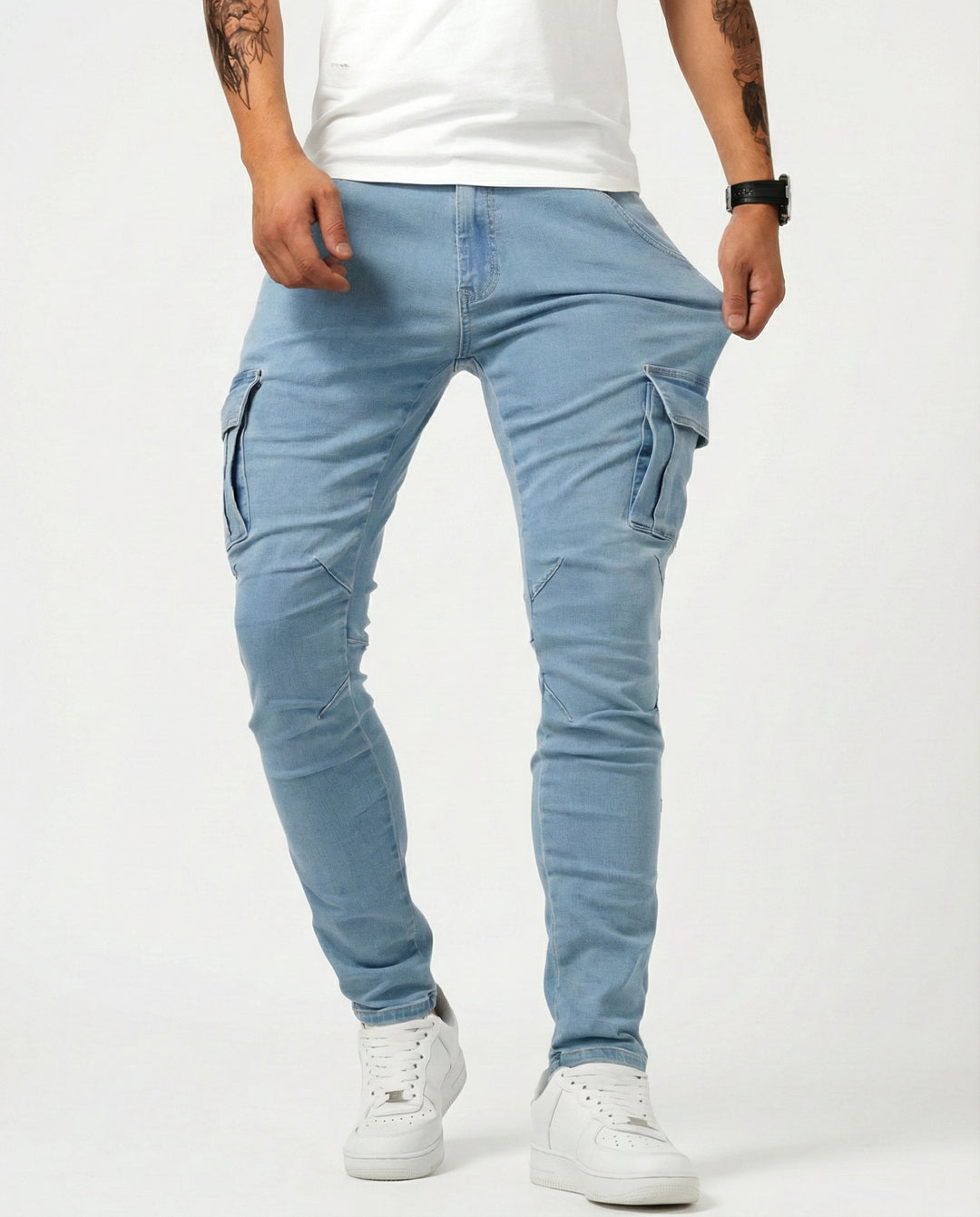 Fares - Stretch Cargo Trousers