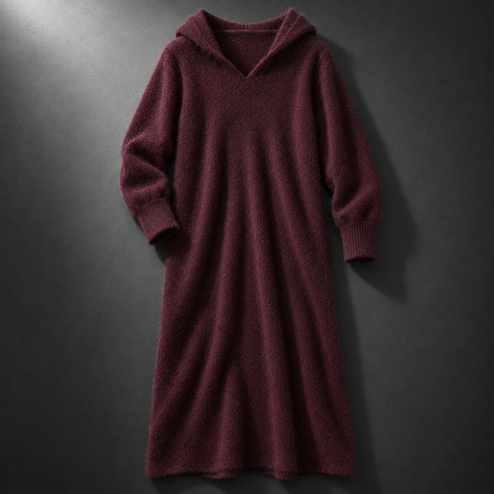 Karsyn - Cashmere Dress With Hooded
