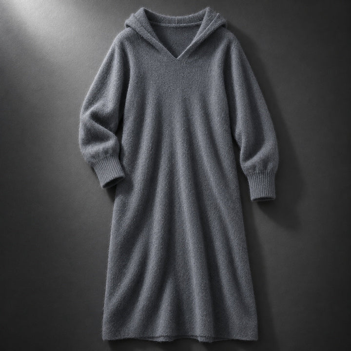 Karsyn - Cashmere Dress With Hooded