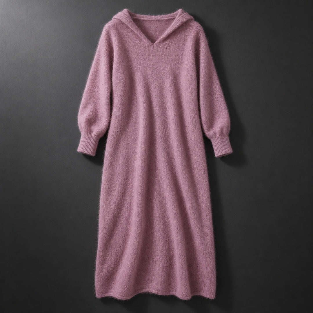 Karsyn - Cashmere Dress With Hooded